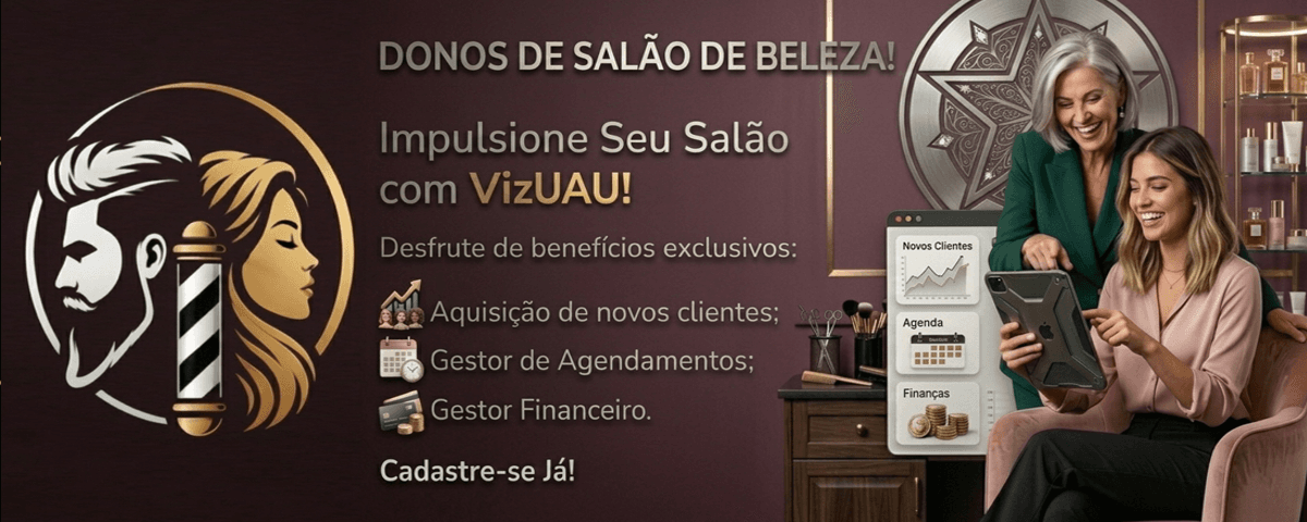 Impulsione seu Salão com VizuGo